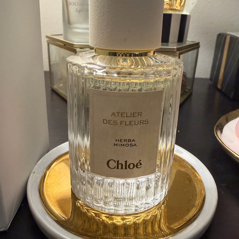 Chloé Atelier Des Fleurs Herba Mimosa - Clear / Gold Accents - Picture 5 of 9